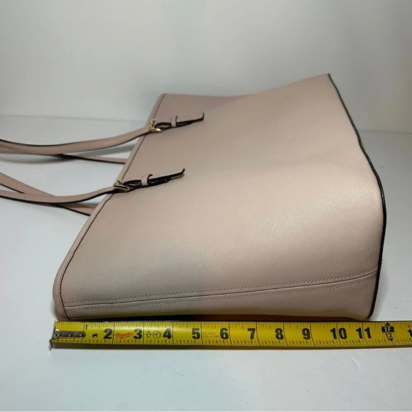 Michael Kors Jet set Travel Large Carryall Tote Double Strap Light Pink - Picture 11 of 12